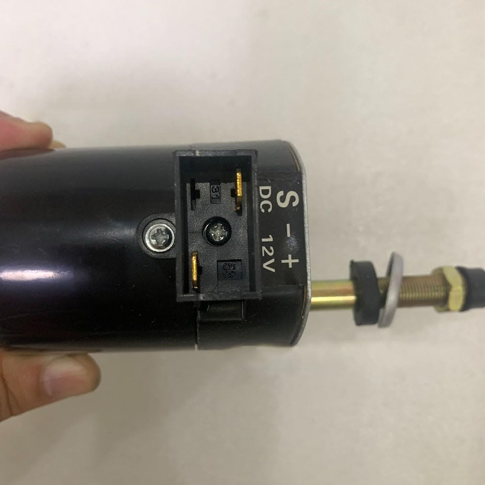 Moteur d'essuie-glace WindsHield 12 V avec balai d'essuie-glace à 105 °, kit d'essuie-glace électrique pour tracteur, bateau, camping-car