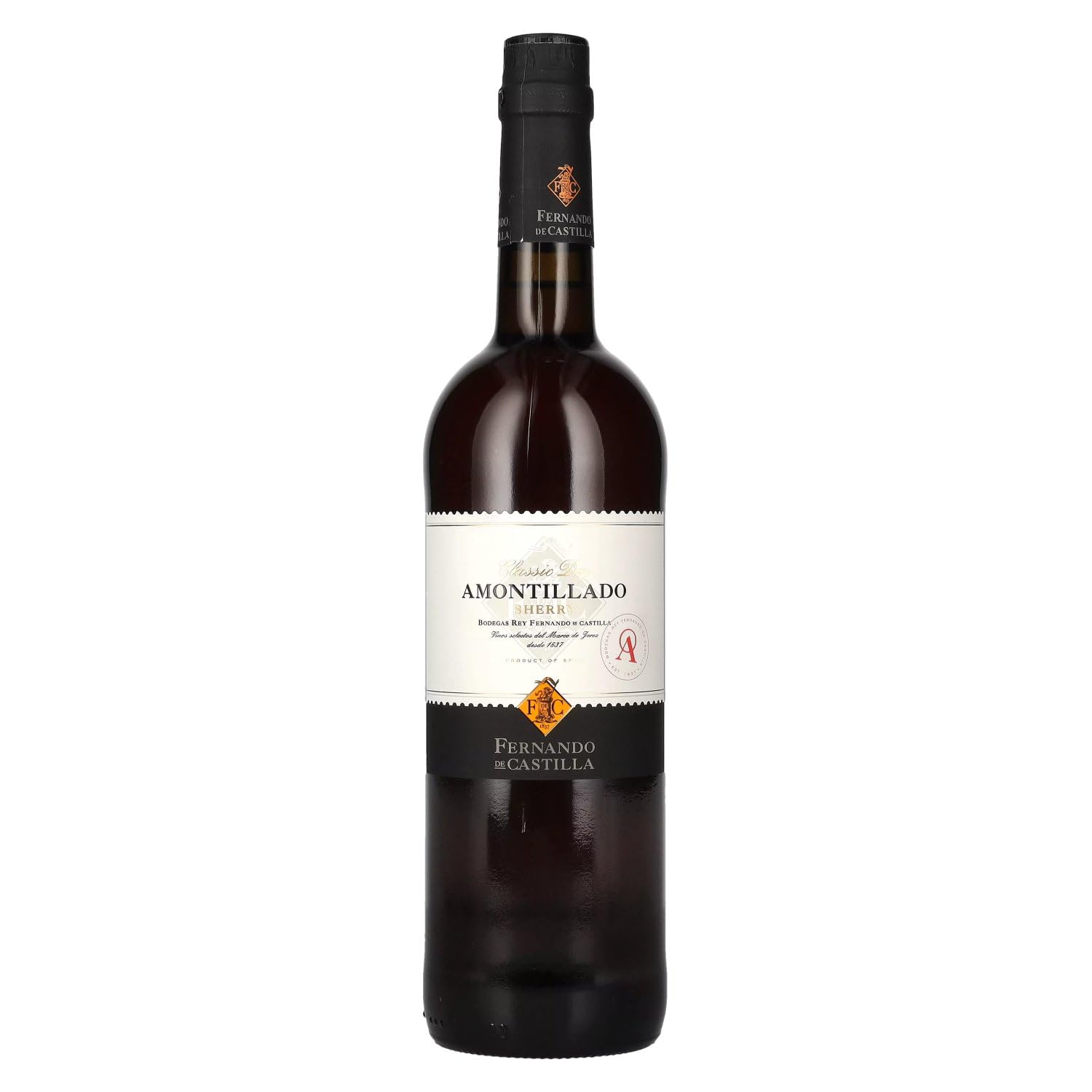 Rey Fernando De Castilla Sherry Amontillado Classic Jerez D.O. (1 x 0.75 l)