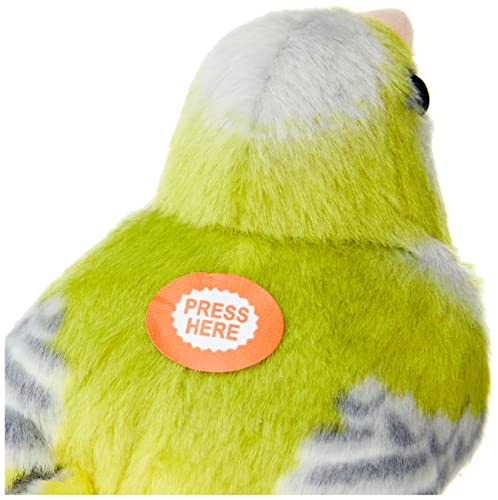 Wild Republic - 19488 - Oiseau en Peluche avec Ramage Original - Verdier d'Europe – vue 3