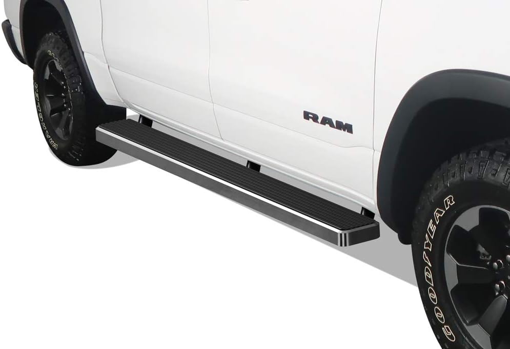 APS Running Boards 6 inches Compatible with Ram 1500 20192024 Crew Cab (Will Not