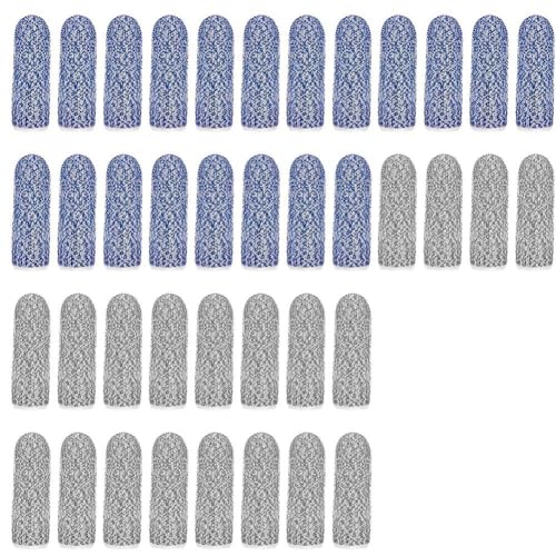 Quystetes 40 protectores de corte de dedos anticortes para dedos reutilizables
