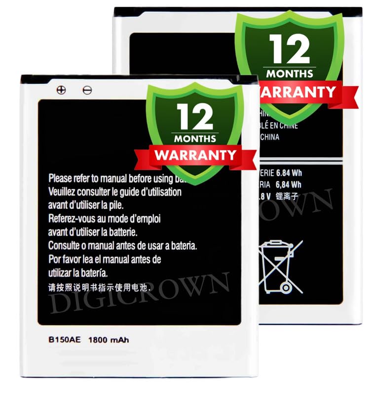 Image of Original B150AE Battery Compatible for Samsung Galaxy Core (I8260) | Core Duos (I8262) - (1800mAh) - 1 Year Warranty DF7
