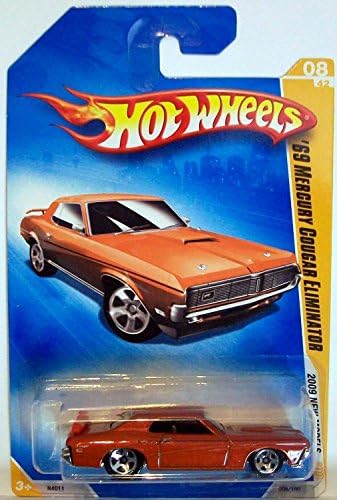 Hot Wheels 2009 New Models Tan 69 Mercury Cougar Eliminator