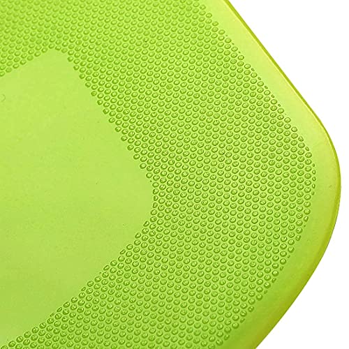 Suanyok Dough Bowl Scraper Bread Cream Cake Bench Cutter-Food Safety Flexible Plastic Multi-Function Kitchen Tools,White&Green #TOP3