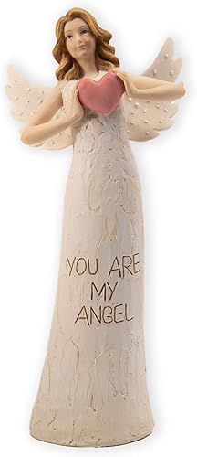 Figuras coleccionables de los ángeles de la guardia estatua de oración decoración del hogar ángel pintado a mano para regalos conmemorativos para