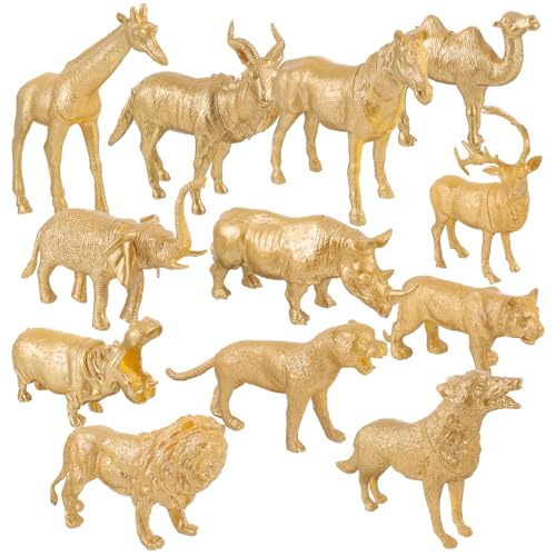 Figurines animaux de la forêt pour créer un micro-paysage miniature et décorer une chambre