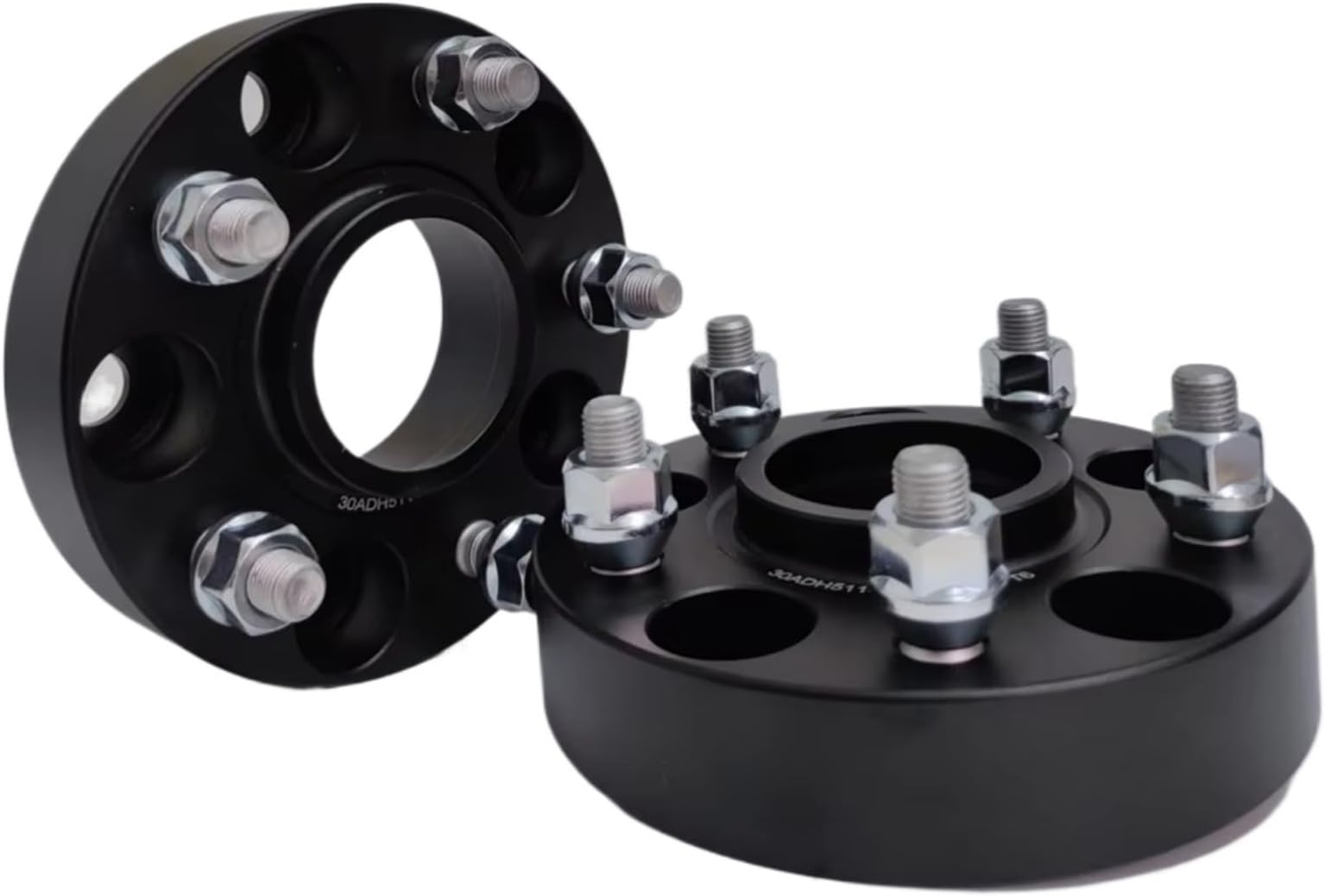 Hubcentric Spacers Compatible With For Mustang 2pcs Car Wheel Spacers Aluminum Hub Shims Plate Adapter Separadores(25mm)