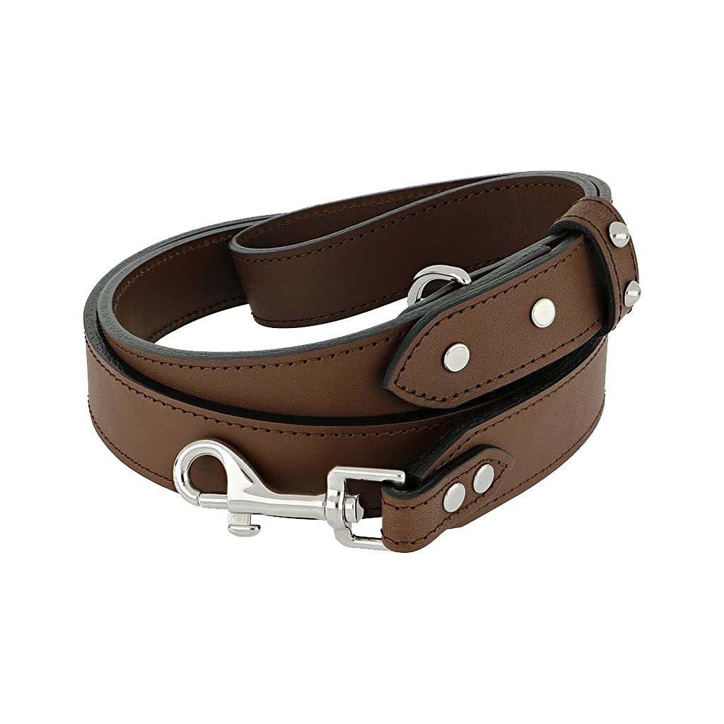 Laisse en cuir véritable BRANCO le lien de complicité avec votre chien