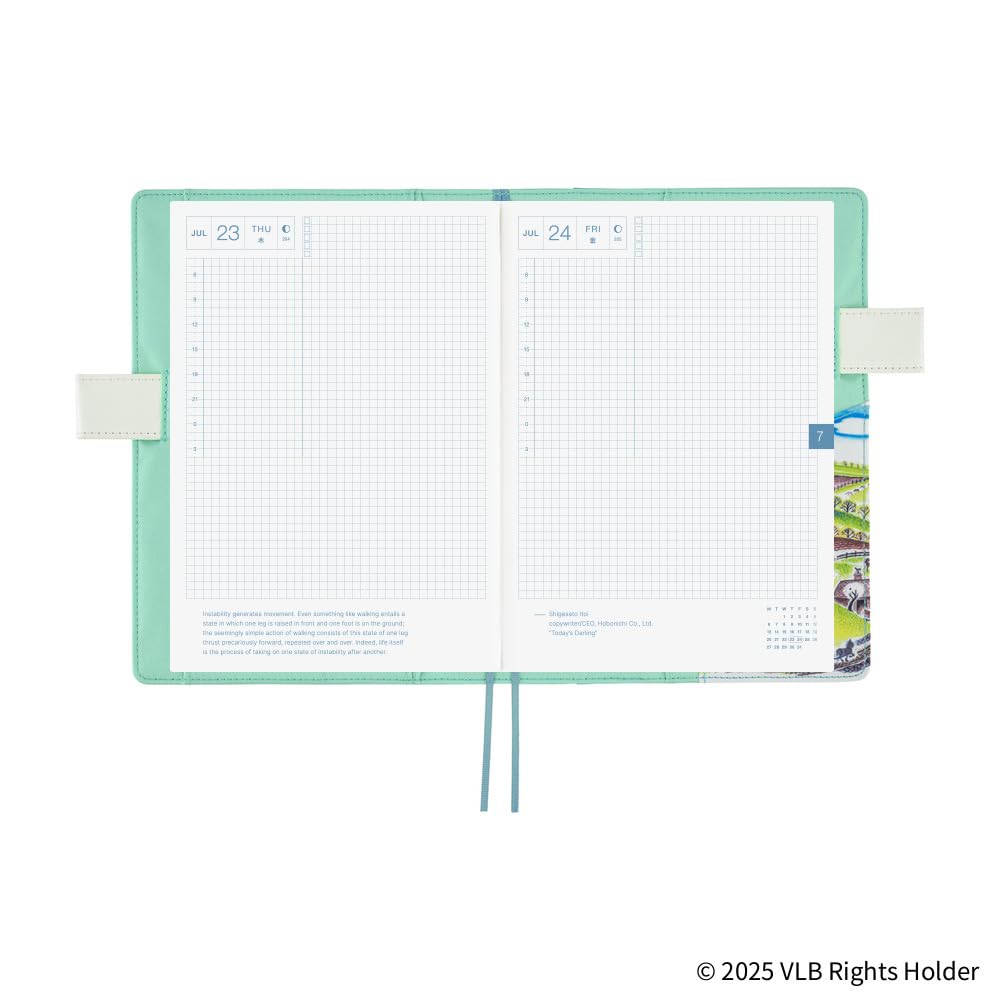 Hobonichi Techo A5 Planner Cover Virginia Lee Burton: The Little House (Cousin Size, Cover Only) - Image 4