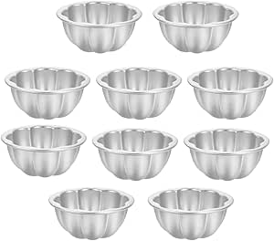 2pcs Mini Non-stick Carbon Steel Tart Mold Chrysan... – Grandado