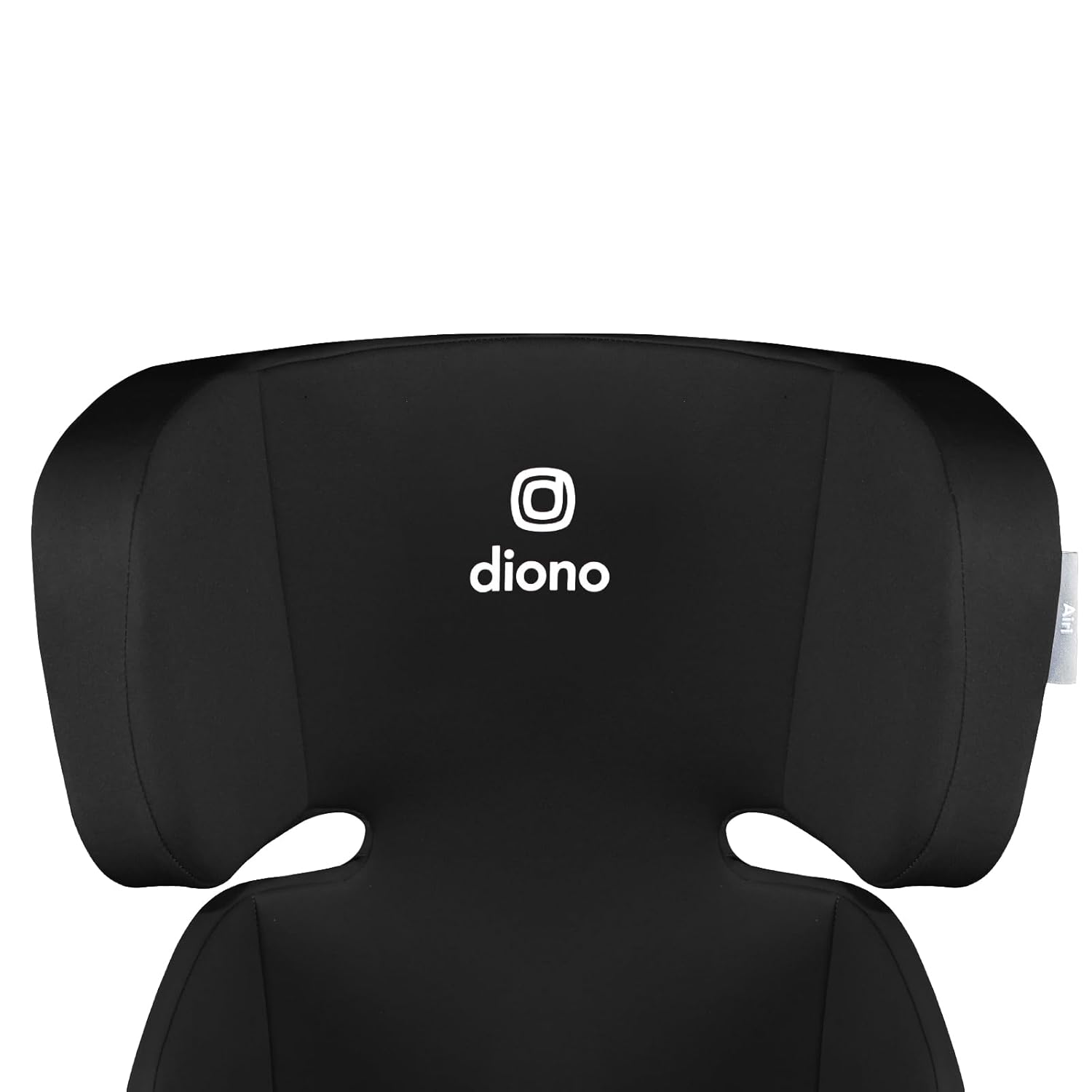 Diono Airi Lightweight High-Back Booster Seat, Foldable Travel Friendly, Slim 3-Across Fit, 40–100 lbs/43–57 in, Frontal Impact Protection, Black