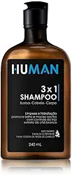 Shampoo 3 em 1 Human 240ml