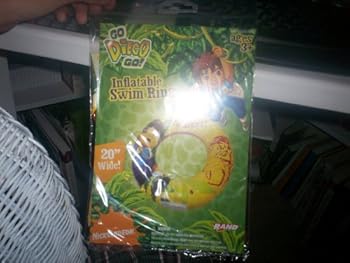 Toy Nickelodeon Go Diego Go Inflatable Swim Ring Book