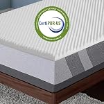 Greaton Breathable 1-inch Convoluted Egg Shell Foam Mattress Topper | Toppers for Mattresses Adds Ultimate Comfort, Reduces Back Pain, Perfect Body Support, Maintain Proper Posture, Queen, White