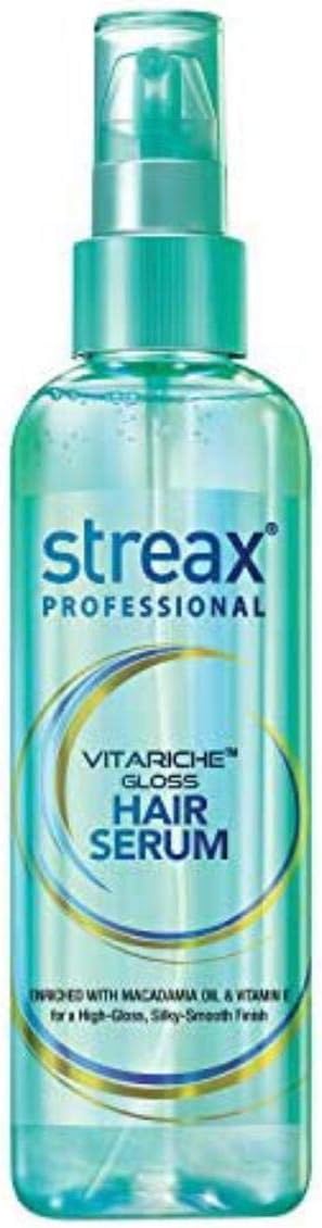 Pro Hair Serum Vita Gloss With Macademia Oil & Vitamin E, Helps In Everyday Styling, Adds Shine To Hair Gorgeous & Shiny Hair, 100 Ml, Pack of 1