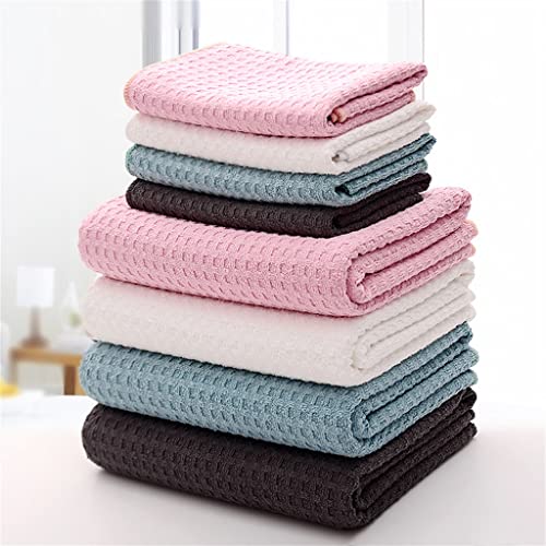 Serviette de bain absorbante gaufrée et douce pour la peau - 2