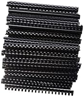 Peach Plastikbinderücken A4 - 22mm - 210 Blatt - 50 Stück - schwarz - PB422-02