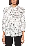 Regular Fit edc by ESPRIT Damen 019CC1F005 Bluse, Weiß (Off White 110), XL