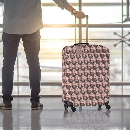 Custom Photo/Text Luggage Cover Design Your Name Photo Text Logo Washable Personalized Luggage Cover for Easy Identification-0163