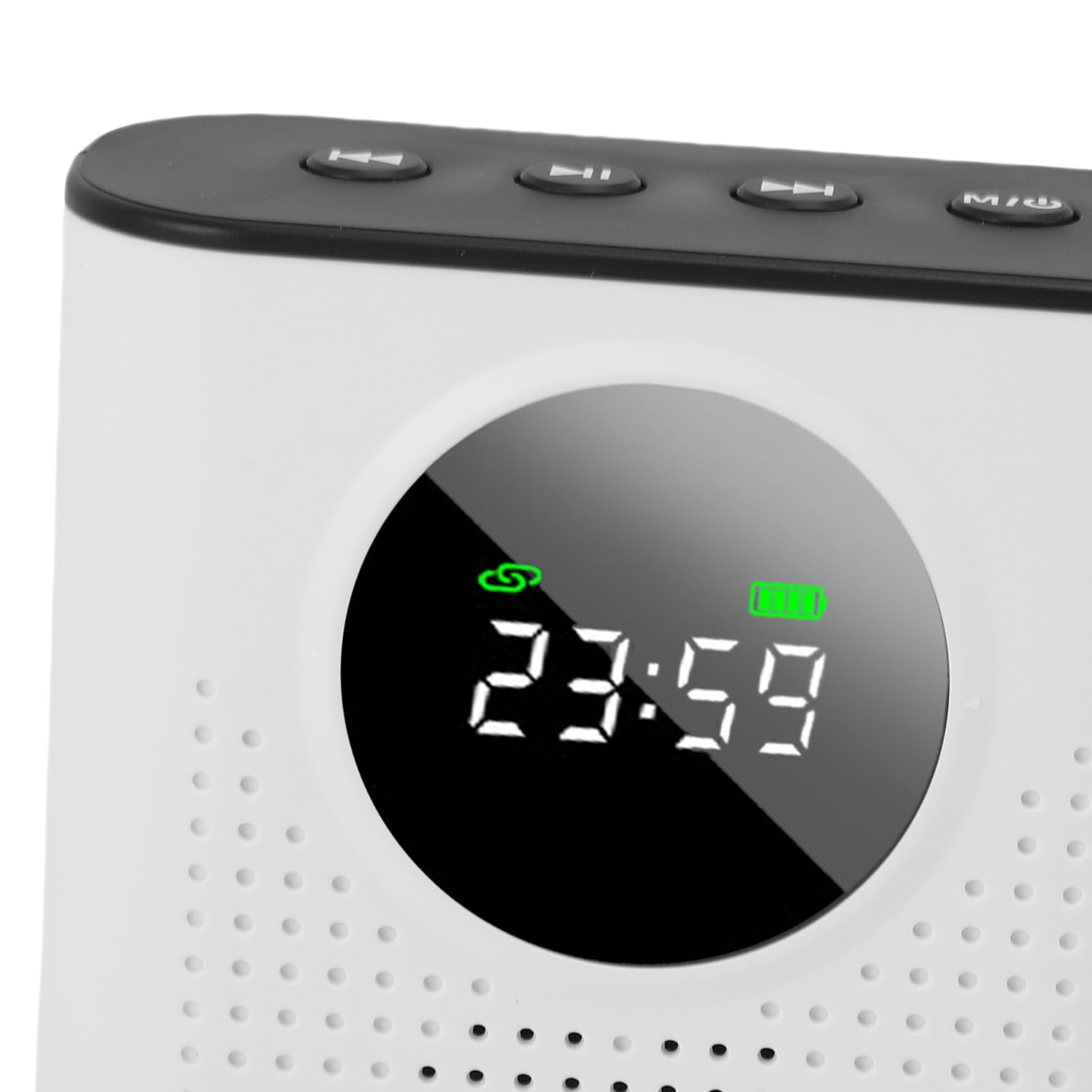 Cocoarm Amplificatore Vocale Wireless Amplificatore Vocale Bluetooth ABS con Microfono a Clip 2.4G Display LED 2000mAh Riduzione del Rumore per Riunioni di Formazione in Aule di Insegnanti