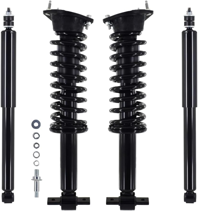 PM Auto Set of 4 Front Quick Complete Strut-Coil Spring-Rear Shock For 1993-2002 Chevrolet Camaro