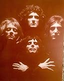 CLASSIC QUEEN FROM THE 1970's SEPIA POSTER PRINT