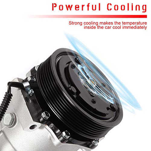 Image of cciyu Air Conditioning Compressor for Dodge Dakota Durango SD7H15
