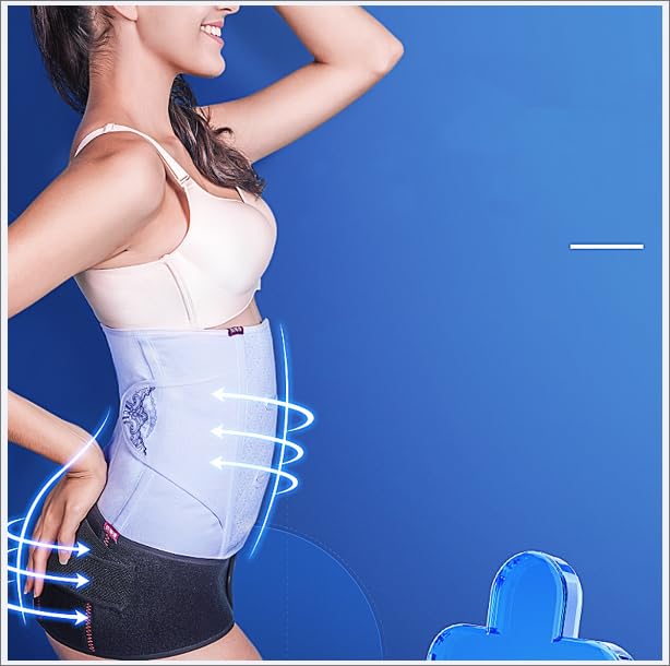FAJA Pélvica Soporte Lumbar Ajustable Negro Talla Única miniatura 4