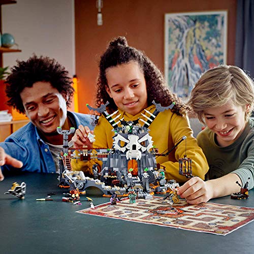 NINJAGO Skull Sorcerer’s Dungeons 71722 Dungeon Playset Building Toy for Kids Featuring Buildable Figures, New 2020 (1,171 Pieces) - Lego - Immagine 3