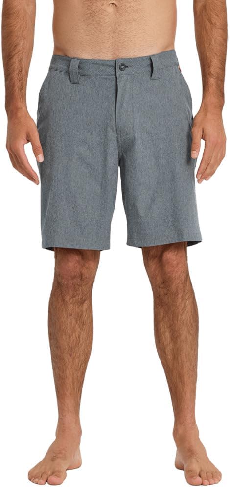 Quiksilver Men's Union Heather Amphibian 20 Hybrid Shorts
