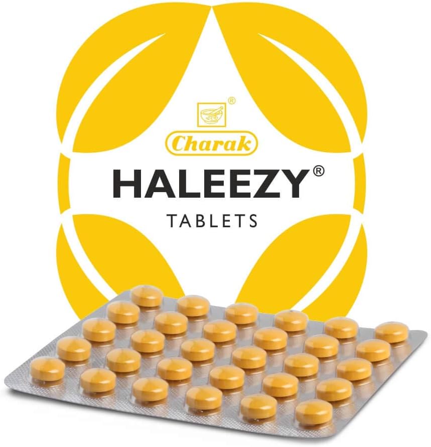 Pharma Haleezy Tablets for Asthma & lung health - 30 Tablets (Pack of 3)