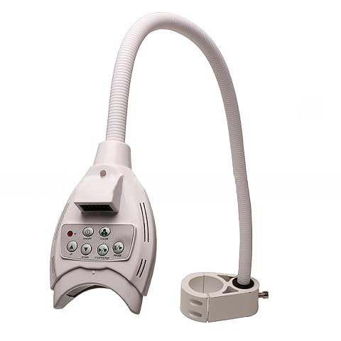 LED Teeth Whitening Light Accelerator Bleaching Lamp 3 Color Lights Professional Teeth Whitening Machine Install On The Chair