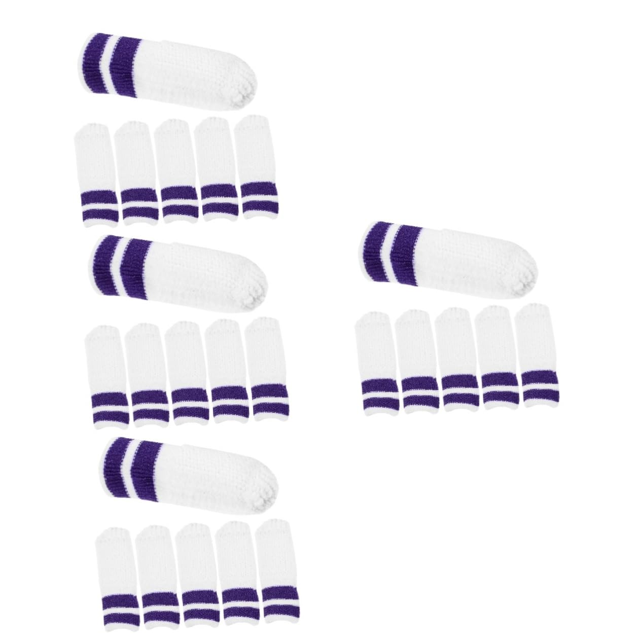 YARNOW 4 Set Di Spazzolini Da Denti Per Animali Domestici Spazzolini Da Denti Per Cani E Gatti Salviette Orali in Nylon Set Di Spazzolini Da Denti Per Animali Domestici 6 Pezzi*4