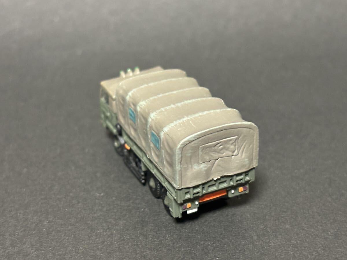 Amazon.co.jp: SoJ 1/144 73式大型トラック新型 陸上自衛隊3.5