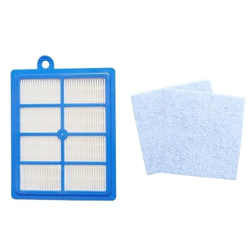 LIZONGFQ 1PC Filtro Hepa H12 H13 + 2PCS Motore Filtri in Cotone per Philips Electrolux FC9172 FC9083 FC9258 FC9261 Parti per Vaccum Cleaner