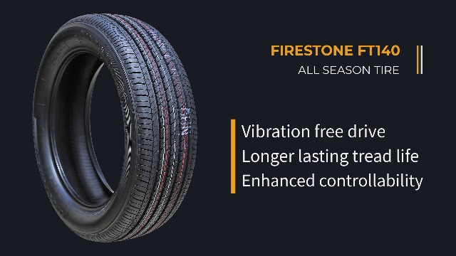 Amazon.com: Firestone FT140 All-Season Touring 205/50R17 89 V