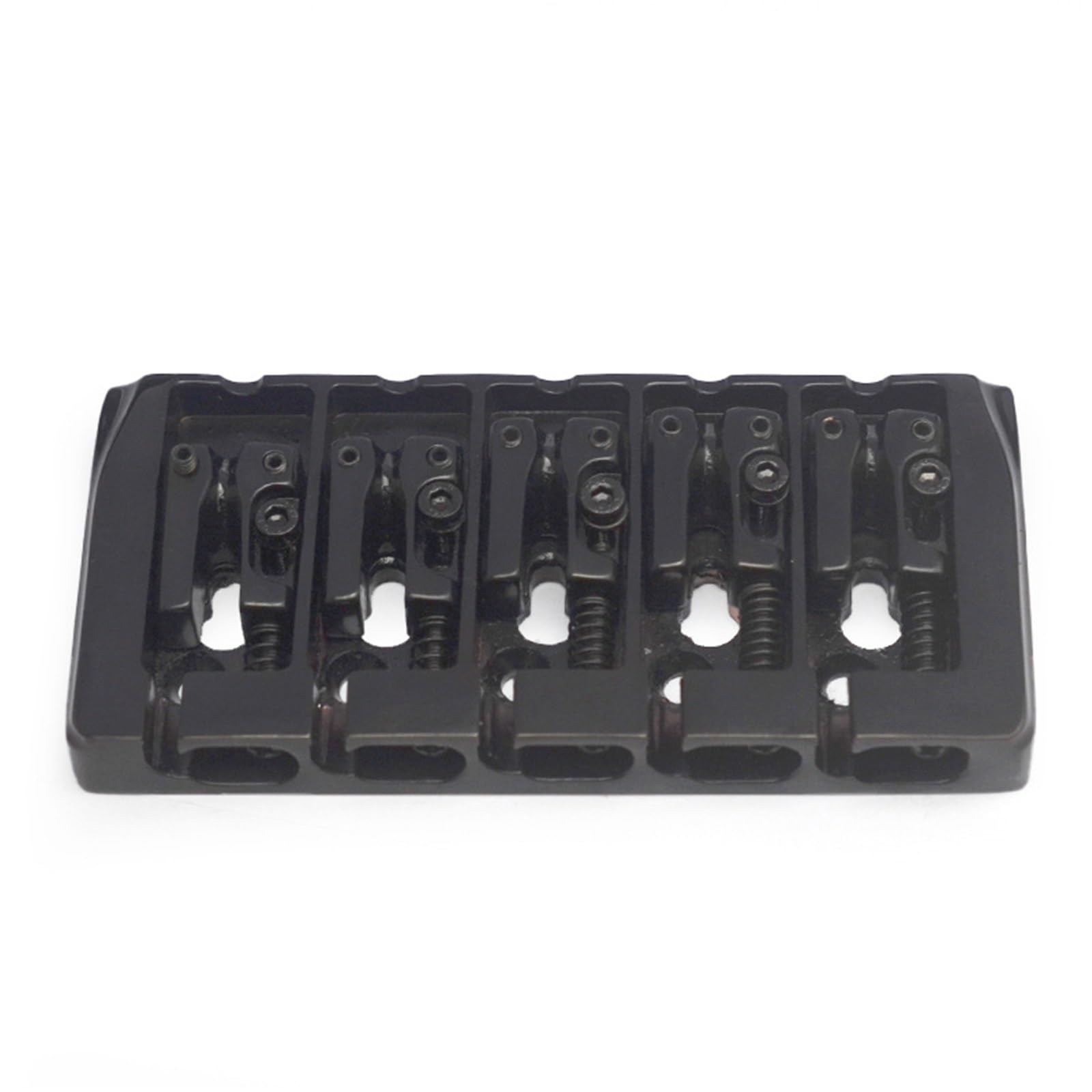 Mostkiem Gitarowym Akcesoria Zamienne Mostek Do Gitary Basowej 5 Strunowej(Black)
