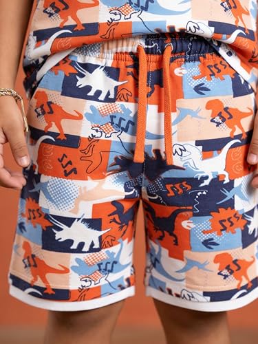 Image of KiddoPanti Boys Knee Length Basic Short