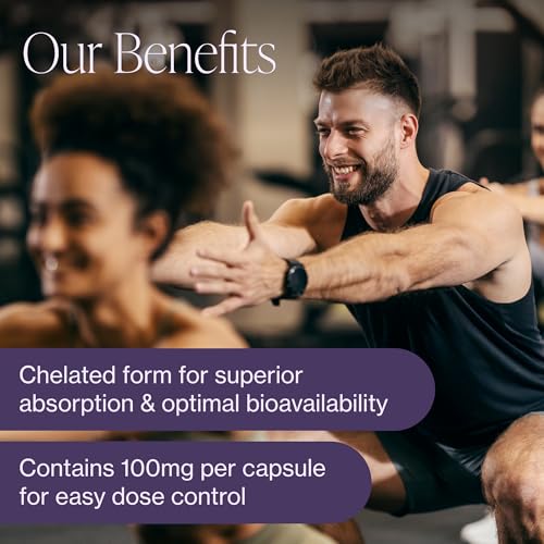 Pure Magnesium Glycinate Supplement – Highly Absorbable Chelated Magnesium to Support Sleep, Muscle & Nerve Health, Energy, Relaxation & Bone Health – 200mg Per Serving, 180 Capsules - Image 5