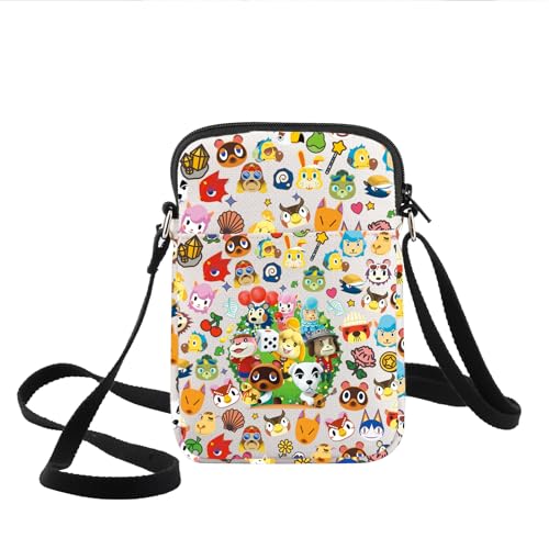 KEYCHIN Animal Villager Crossbody Bag Animal Video Game Gifts New Horizons Shoulder Bag New Leaf Bell Bag Merchandise