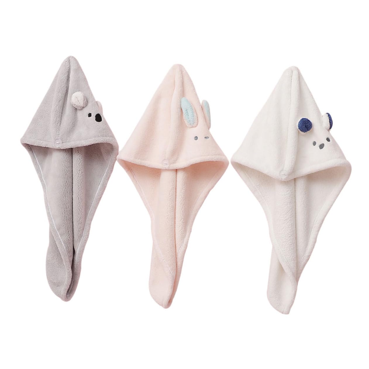 Séchage rapide pour cheveux avec la serviette turban anti-frisottis