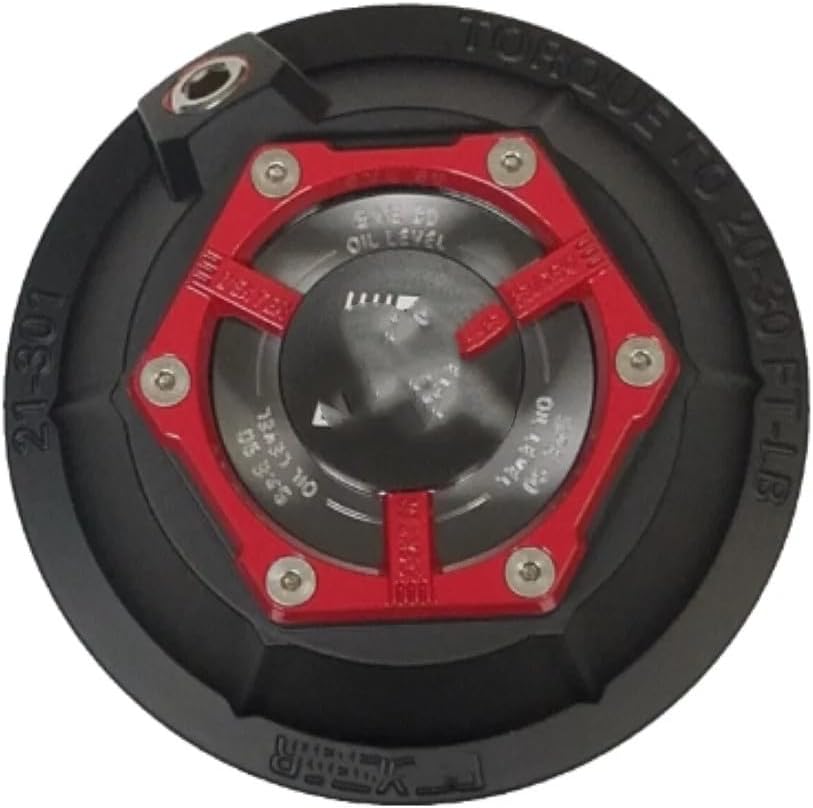 K21-301-00-FOUR 4 - FORTRESS 4" Diameter Aluminum Oil Cap for Dexter K71-148-00, 021-036-00, and 021-256-00 ST-400D 10-15,000 lb axles