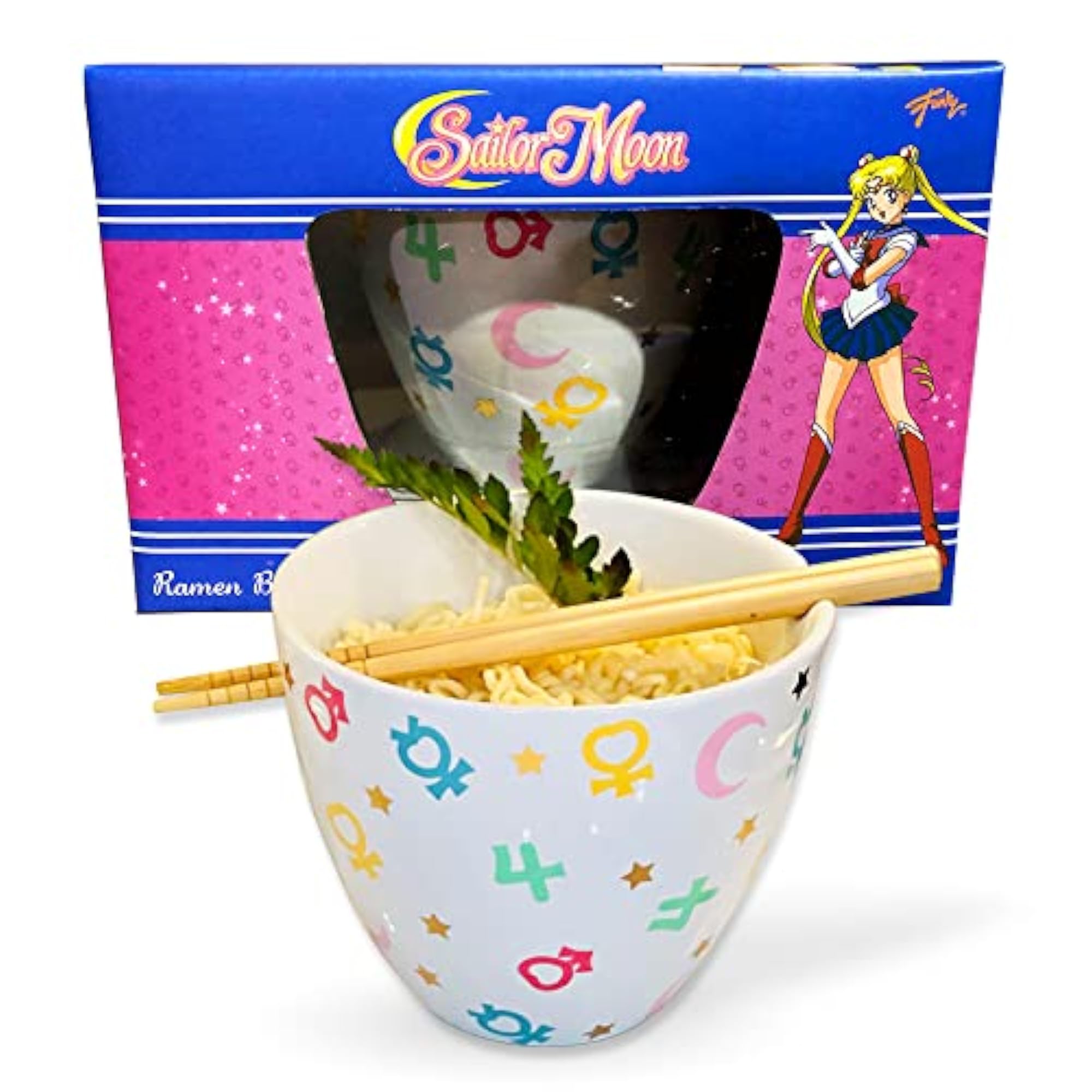 Magical Sailor Moon Ramen Bowl Set, 16 Oz