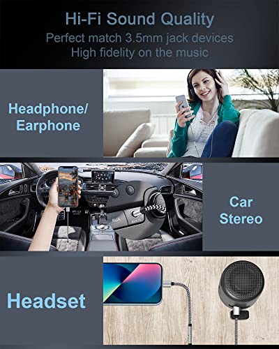 2Pack Iphone Headphone Adapter, [Apple Mfi Certified] Lightning To 3.5Mm Headphone/Earphone Audio Aux Jack Adapter Iphone Aux Adapter Dongle For Iphone 14 13 12 11 Pro Max Plus Mini Xr Xs 8 Ipad Ipod #TOP5