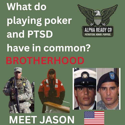 『Jason Served His Country—Now He Serves His Brothers: A Military Veteran’s Journey to Healing』のカバーアート
