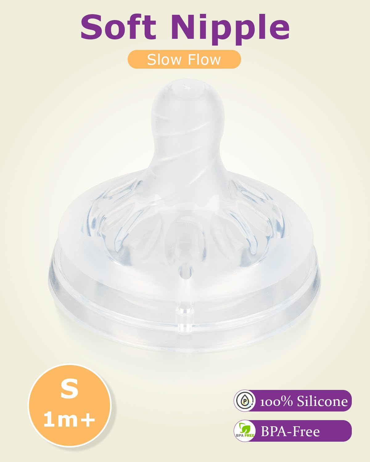 Pooh Bear Blue Nursing Bottle with Adult Nipple