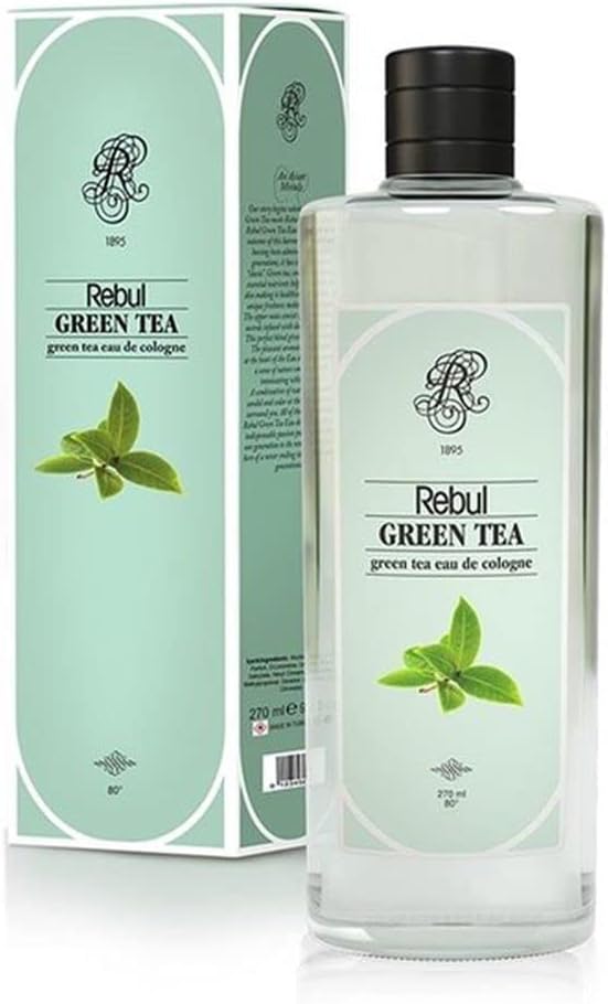 Rebul Eau De Cologne Splash Ice 270ml (Green Tea)
