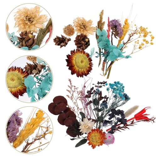 Mezcla de Mini Flores Secas para Manualidades 2 Cajas miniatura 7