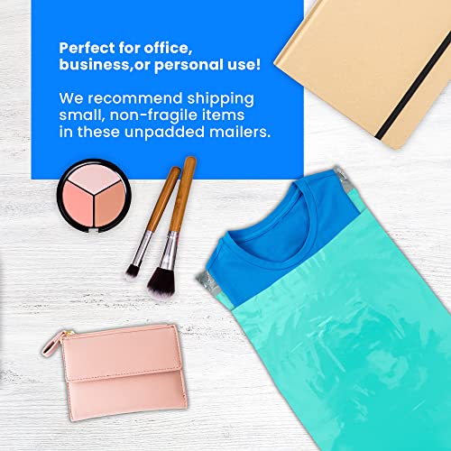 Reli. (400 Pcs) 10X13" Poly Mailers, Teal | Bulk Shipping Bags For Clothing | Poly Bags For Shipping, Small Business | Mailing/Packaging Bags - 10X13 Inch | Non-Padded Shipping Envelopes,Self Sealing #TOP24