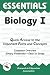 Biology I Essentials (Essentials Study Guides) (Vol 1)